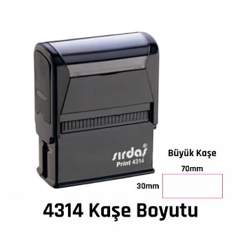Sırdaş Print 4314 Kaşe Boyutu Hakkında