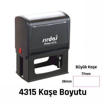 Sırdaş Print 4315 Kaşe Boyutu Hakkında