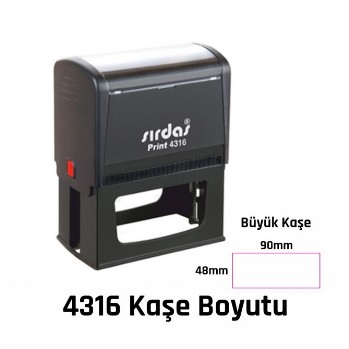 Sırdaş Print 4316 Kaşe Boyutu Hakkında