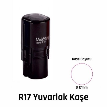 Mobistamps Print R17 Yuvarlak Kaşe Boyutu Hakkında