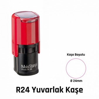 Mobistamps Print R24 Yuvarlak Kaşe Boyutu Hakkında