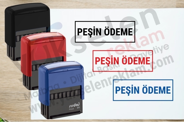 Peşin Ödeme Kaşesi
